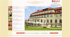 Desktop Screenshot of kurhotel-fuerstenhof.de