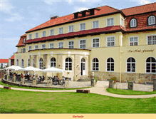 Tablet Screenshot of kurhotel-fuerstenhof.de